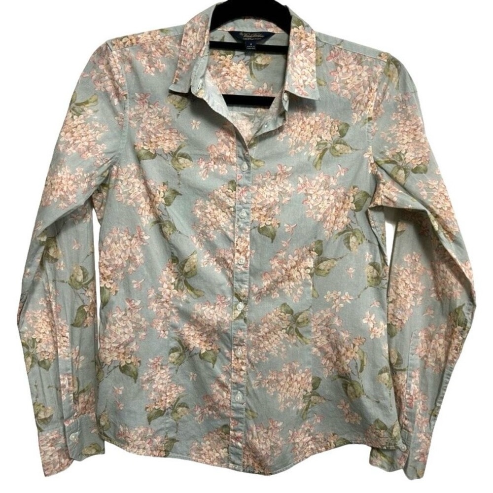 Liberty Art Fabric + Brooks Brother’s Floral Button-Front Long-Sleeve Shirt - Picture 8 of 11